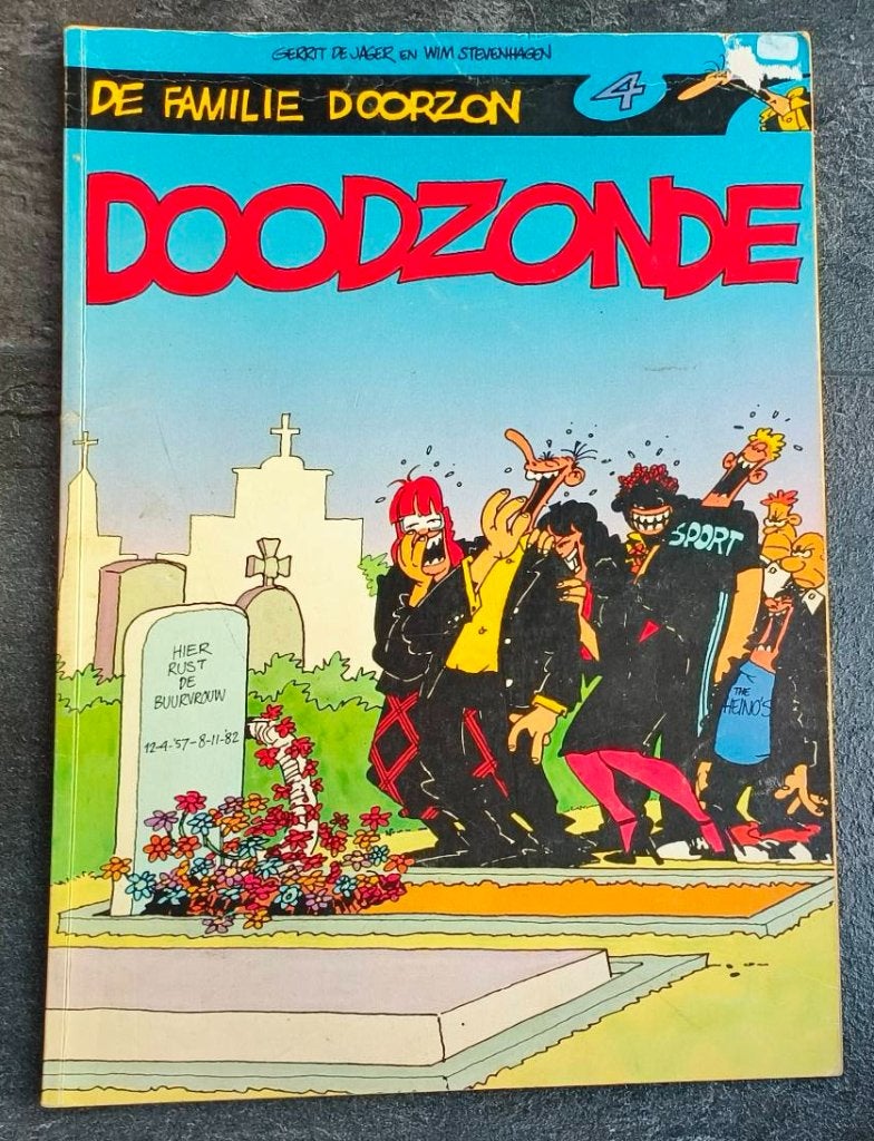 Familie Doorzon nr.4 - Doodzonde 1983, Boeken, Eén stripboek, Ophalen of Verzenden, Gerrit de Jager & Wim Stevenhagen, Zo goed als nieuw