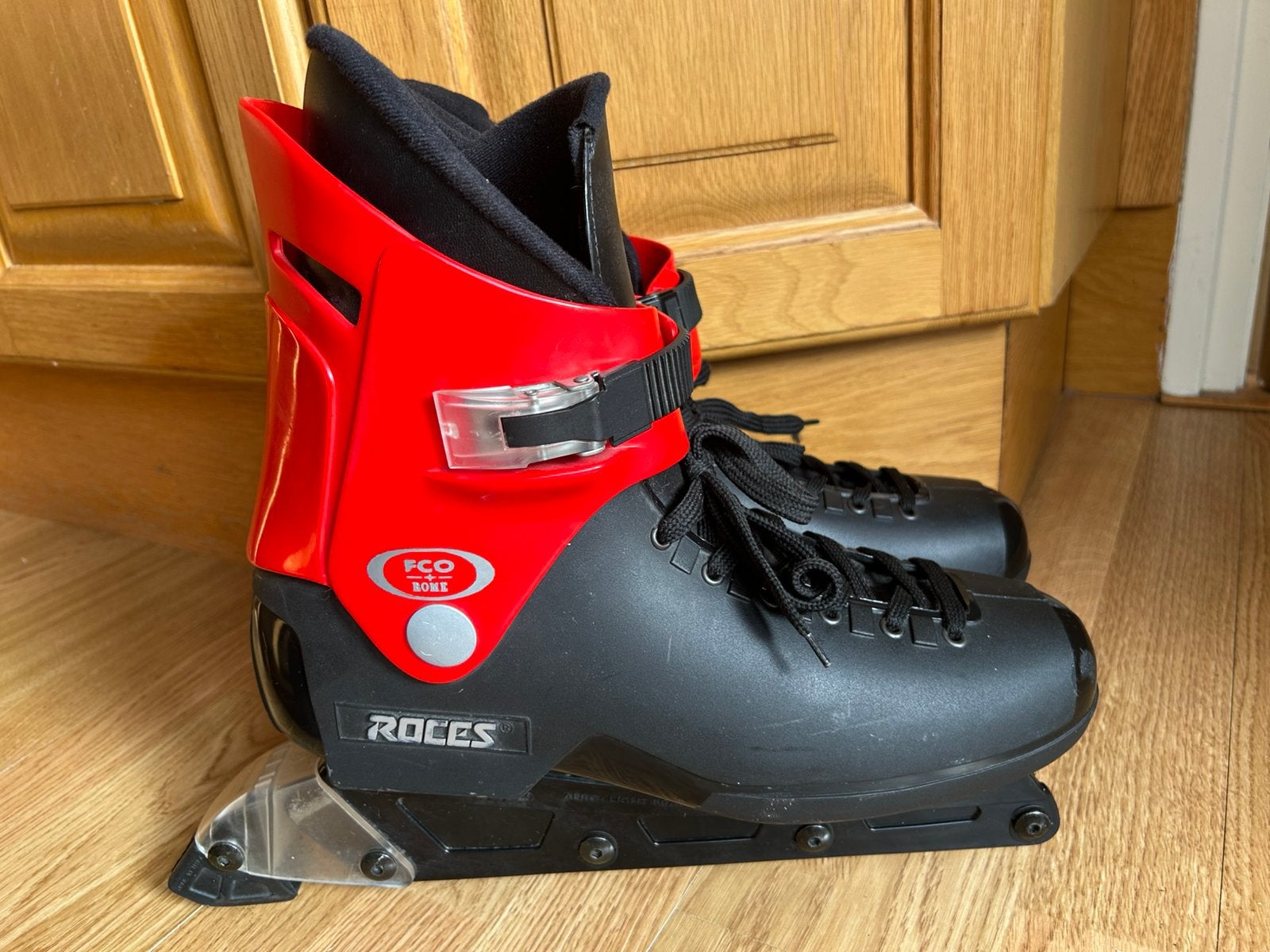 ROCES FCO Rome inline skates maat 46 – Aero Light Frame, Ophalen of Verzenden, Gebruikt, Roces