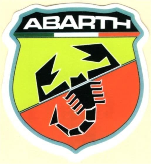 Fiat Abarth sticker #6, Verzenden