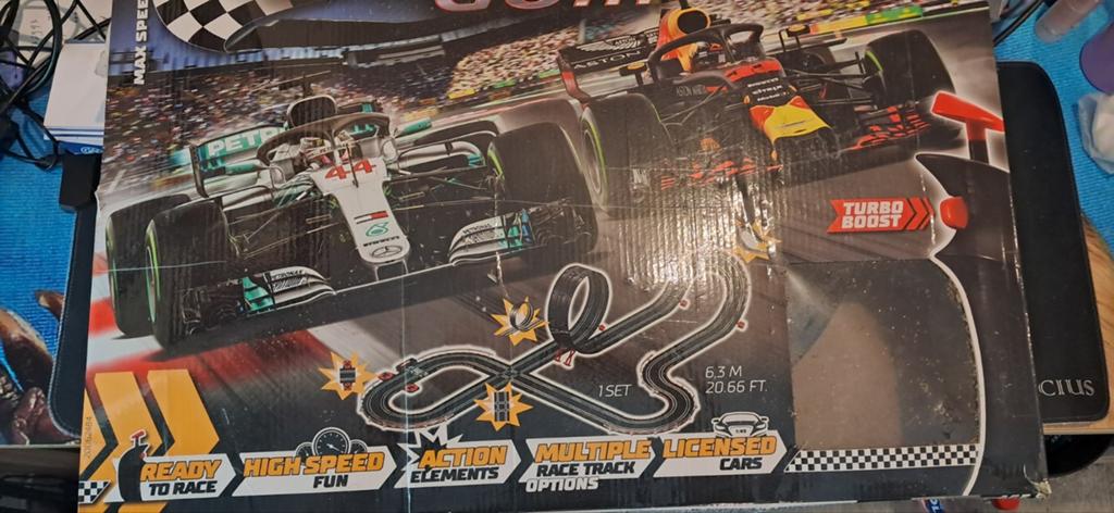(Niet compleet) Racebaan Max Verstappen vs Hamilton, Gebruikt, Onderdelen, Carrera, Ophalen of Verzenden