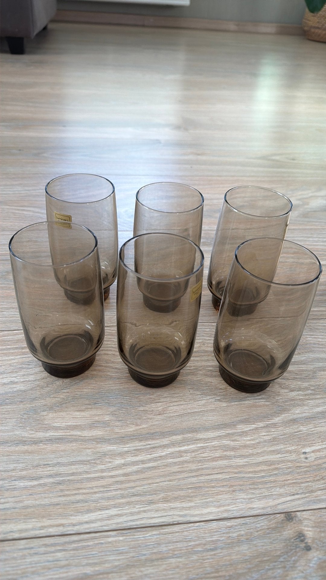 Luminarc glazen set van 6, Ophalen of Verzenden, Zo goed als nieuw, Overige typen