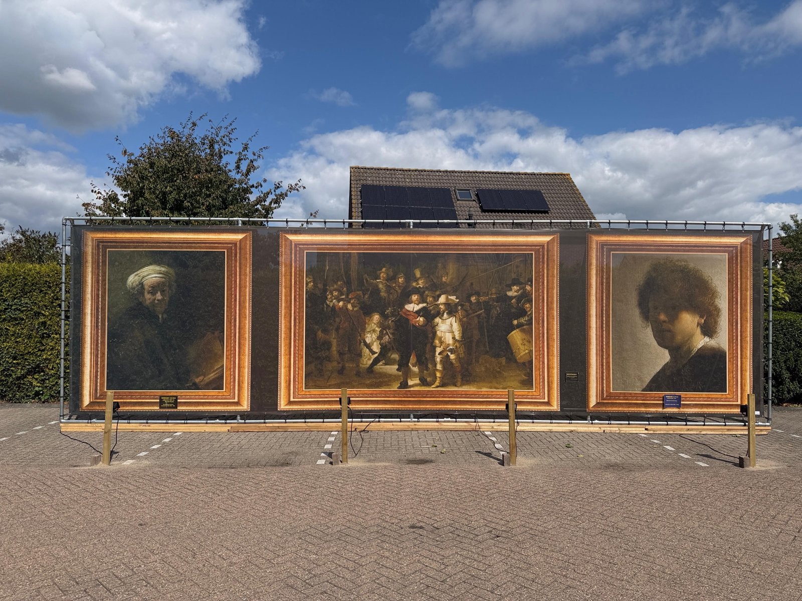 Grote doeken en schilderijen van oude meesters, Ophalen of Verzenden