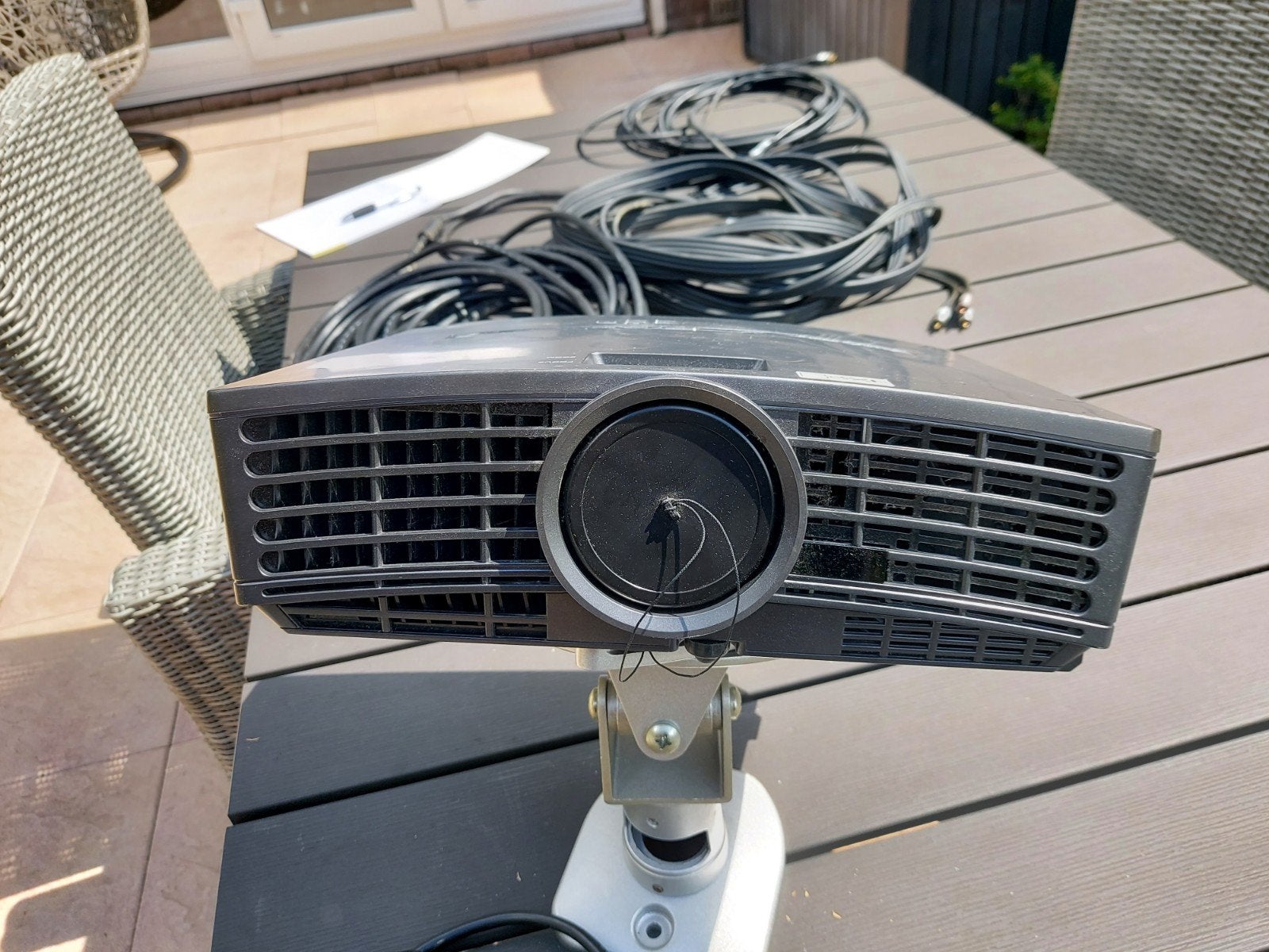 Mitsubishi HC1500 DLP Projector met kabels en beugel, Ophalen, Gebruikt, DLP, Mitsubishi