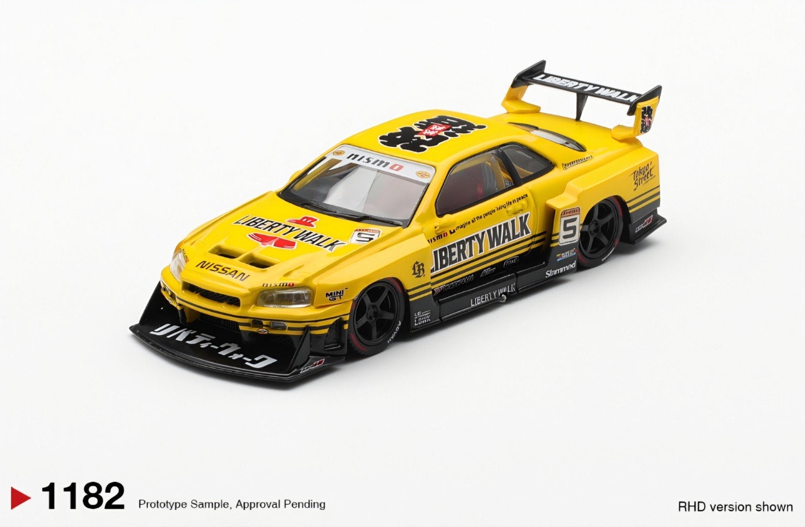 Mini Gt – 2025 Nissan GTR (R34) Skyline Super Silhouette Spo