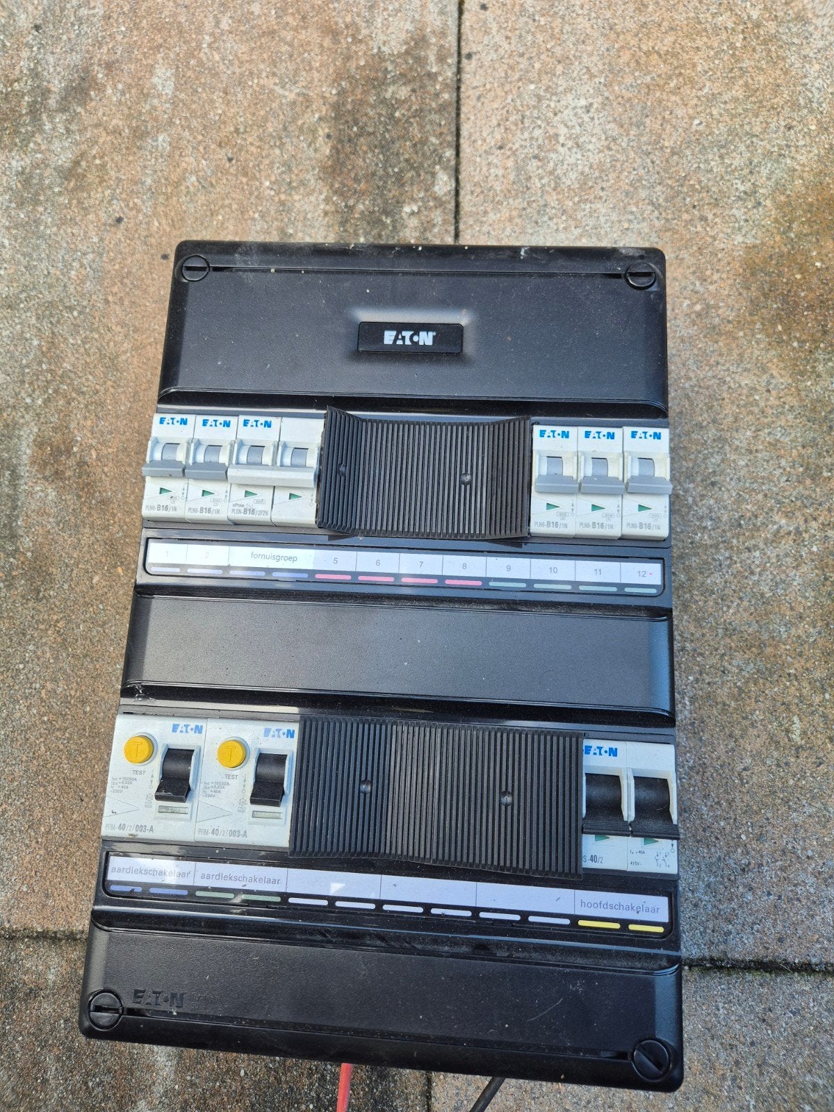 Eaton Groepenkast - Complete Meterkast, Ophalen, Gebruikt, Eaton, Groepenkast