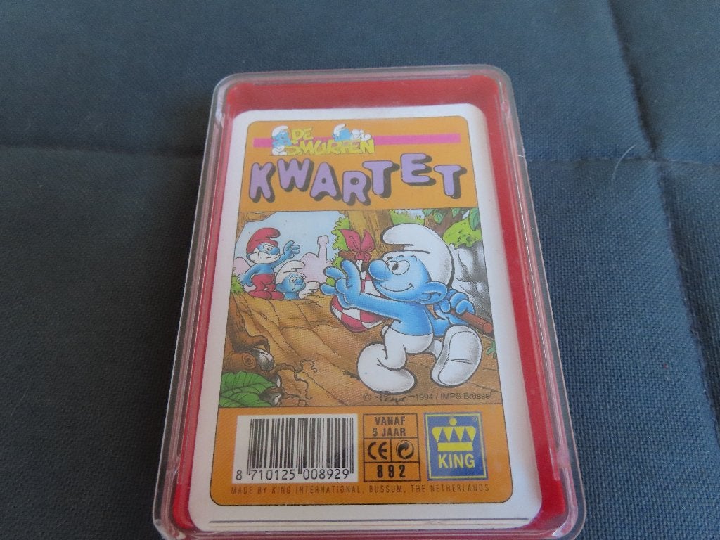 Kwartet Smurfen van king, Verzamelen, Ophalen of Verzenden, Zo goed als nieuw, Kwartet(ten)