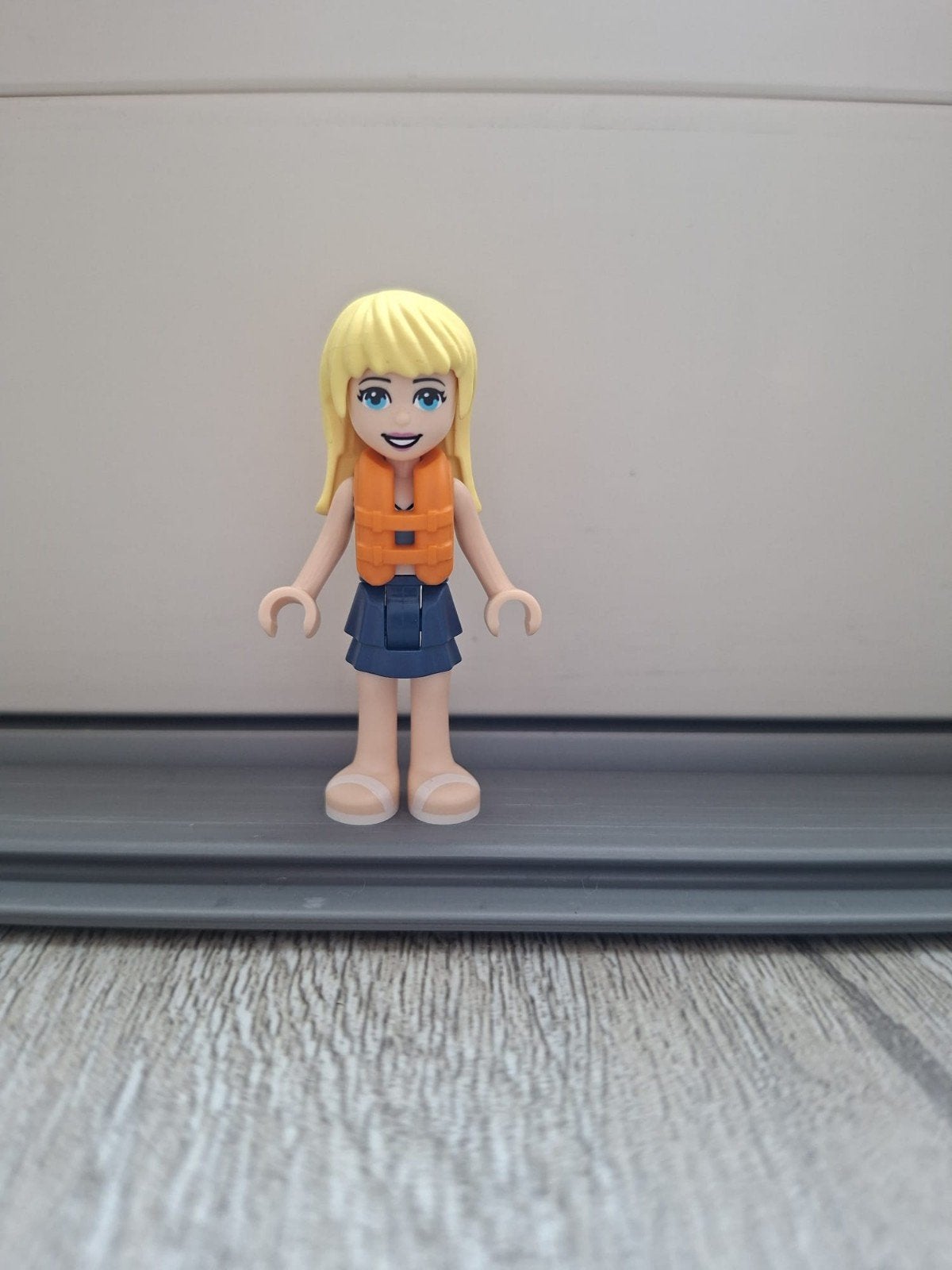 Lego Friends Poppetje met Zwemvest, Ophalen of Verzenden, Zo goed als nieuw, Overige merken