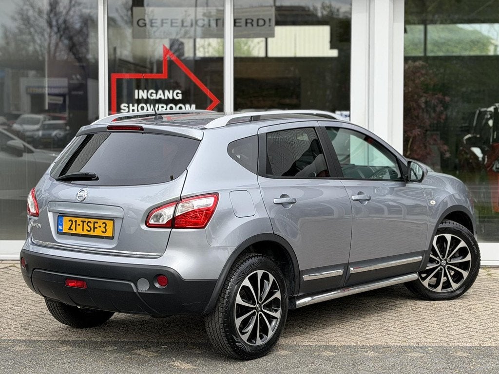 NISSAN Qashqai 1.6 Connect Edition | Panoramadak | 360-Camer, Auto's, Stof, Gebruikt, 4 cilinders, Origineel Nederlands