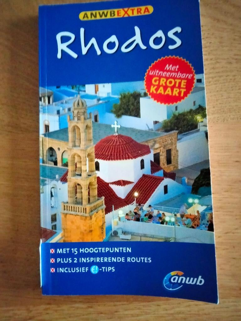 ANWB reisgids Rhodos, Boeken, Europa, Ophalen of Verzenden, Zo goed als nieuw, Reisgids of -boek