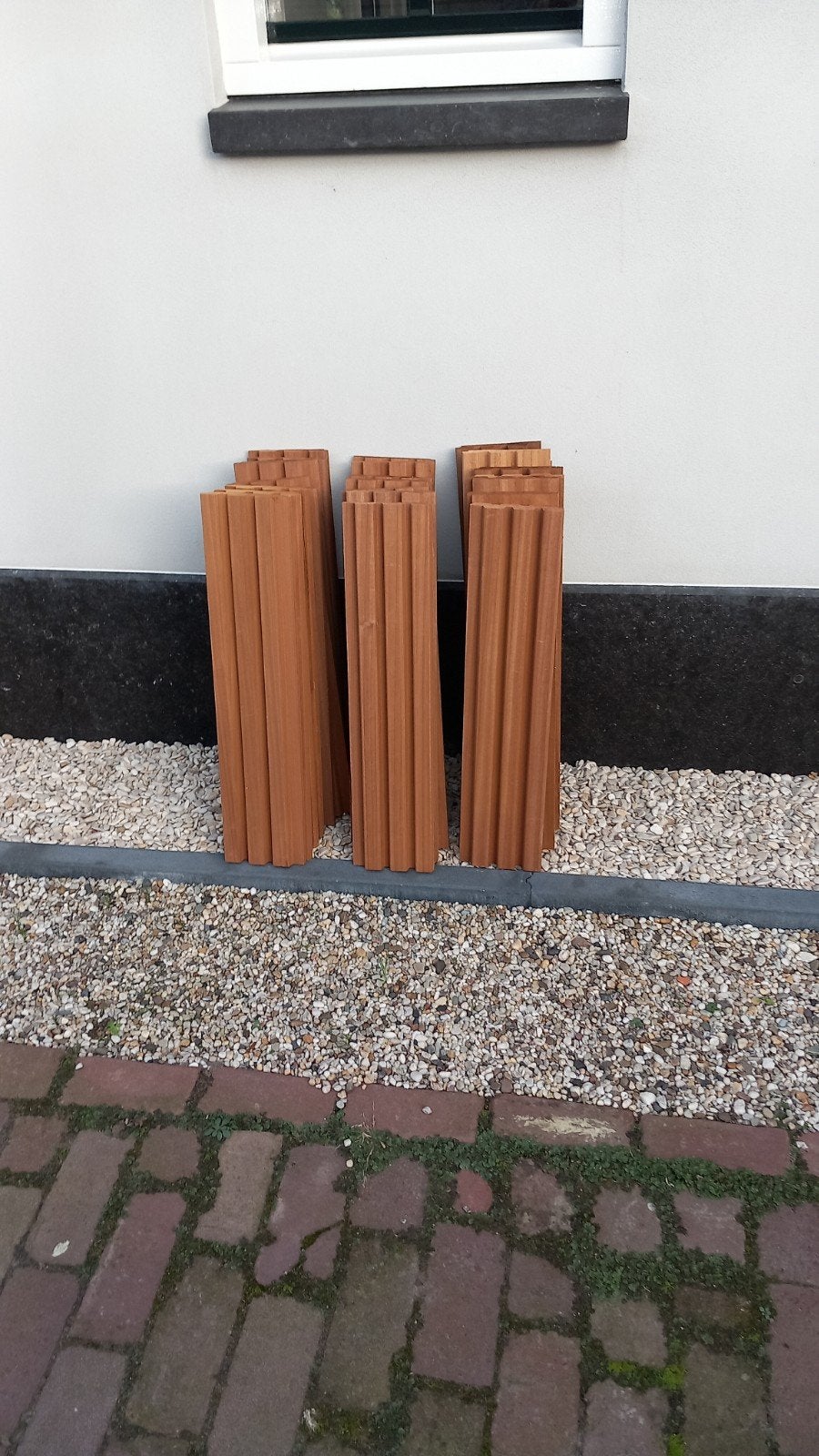 planken Thermisch gemodificeerd ayous gevelbekleding
Thermo, Ophalen
