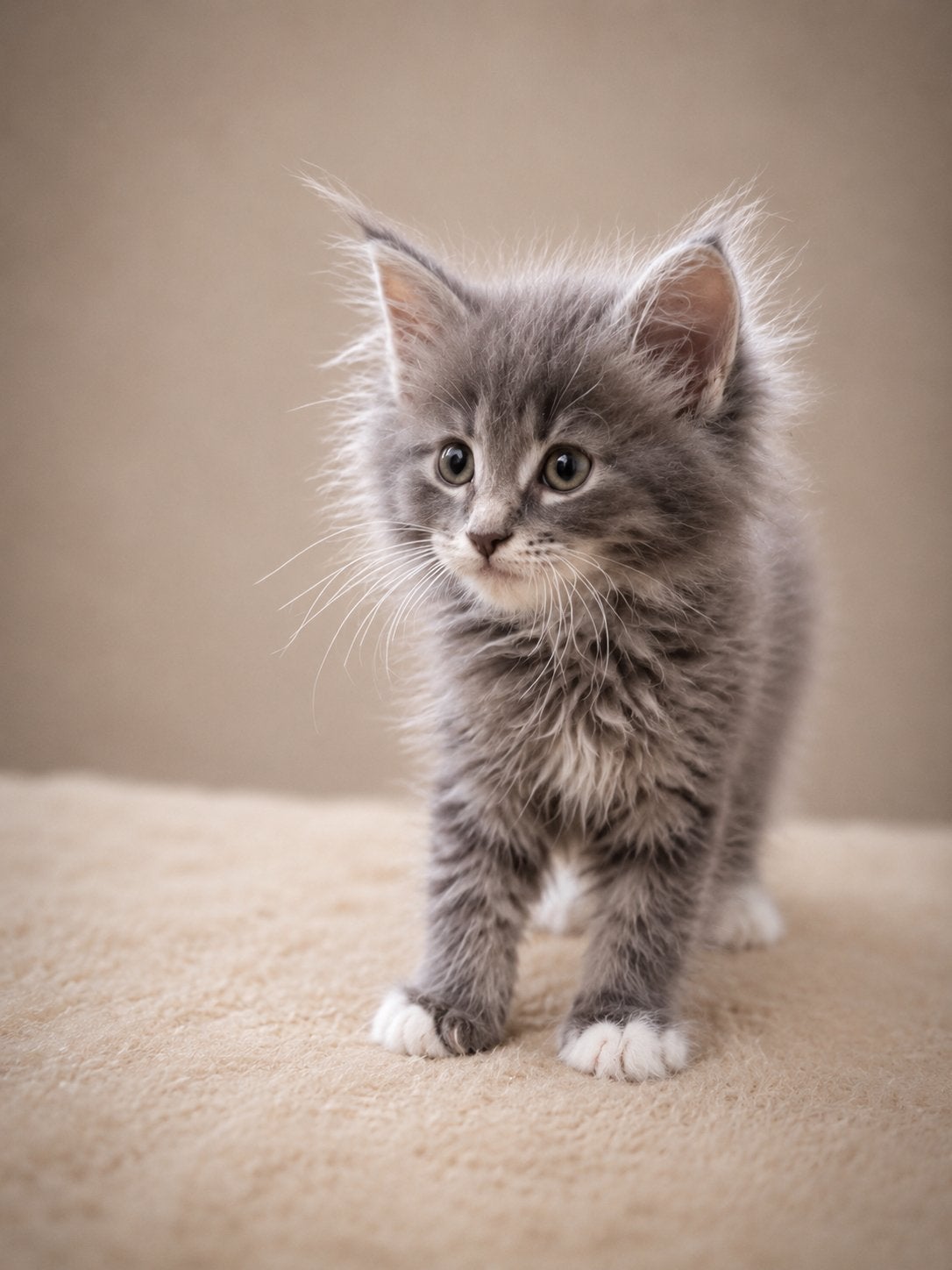 Maine Coon kittens - poesjes, klaar om te verhuizen 🏠, Dieren en Toebehoren, Meerdere dieren, Gechipt