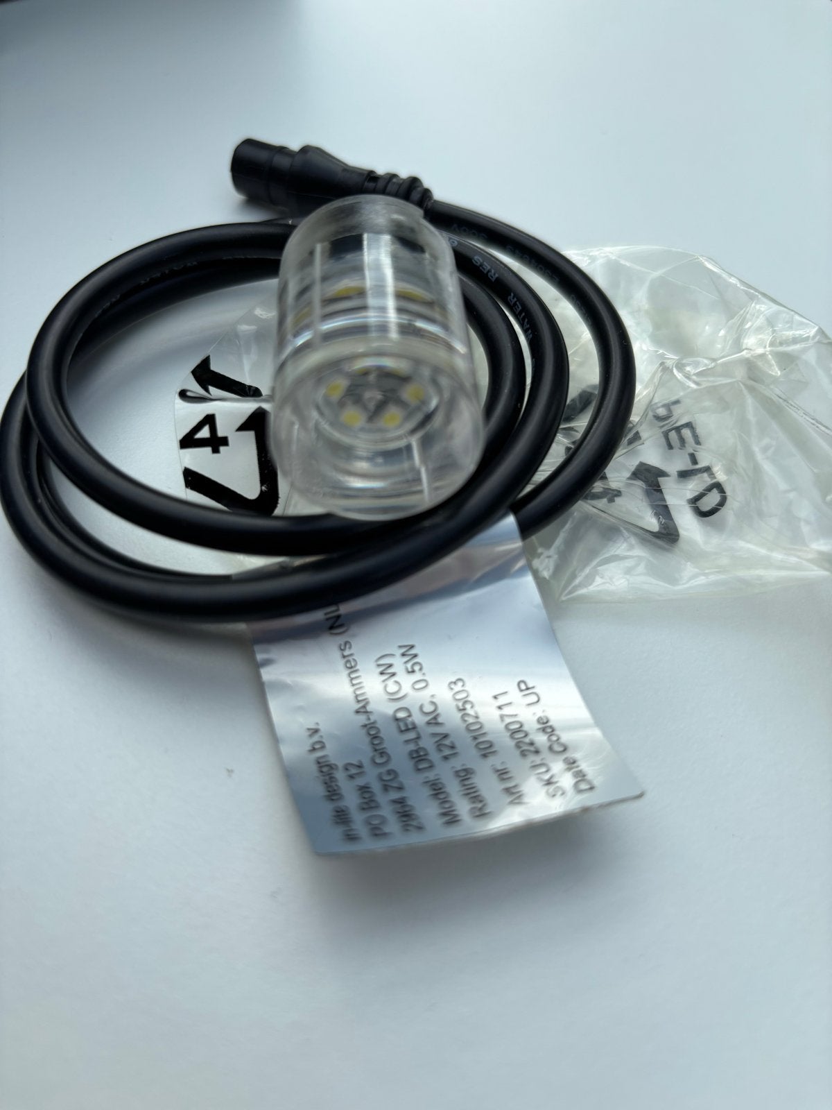 In-Lite DB-LED CW spot - Nieuw in verpakking, Kunststof, Verzenden, Minder dan 50 watt, Overige typen