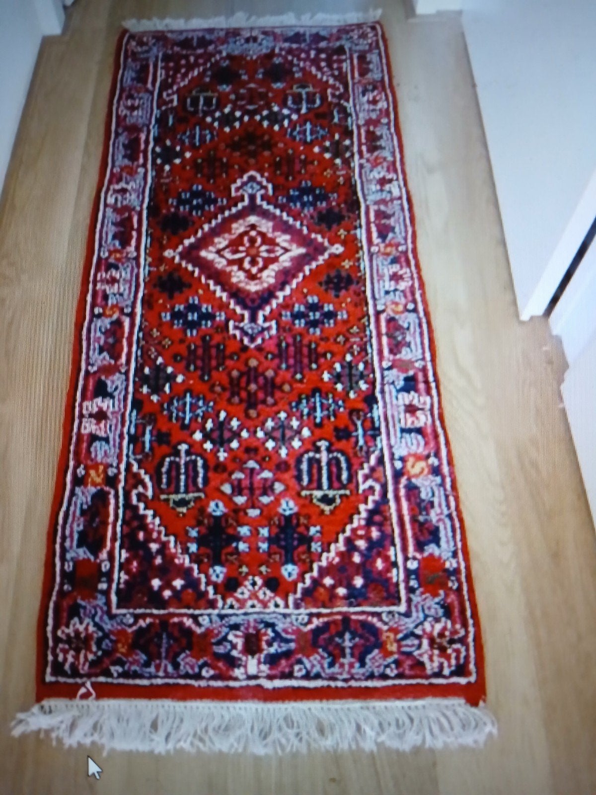Gangloper Perzisch tapijt 154x64 154 x 64, Huis en Inrichting, Stoffering | Tapijten en Kleden, Ophalen of Verzenden, Rechthoekig