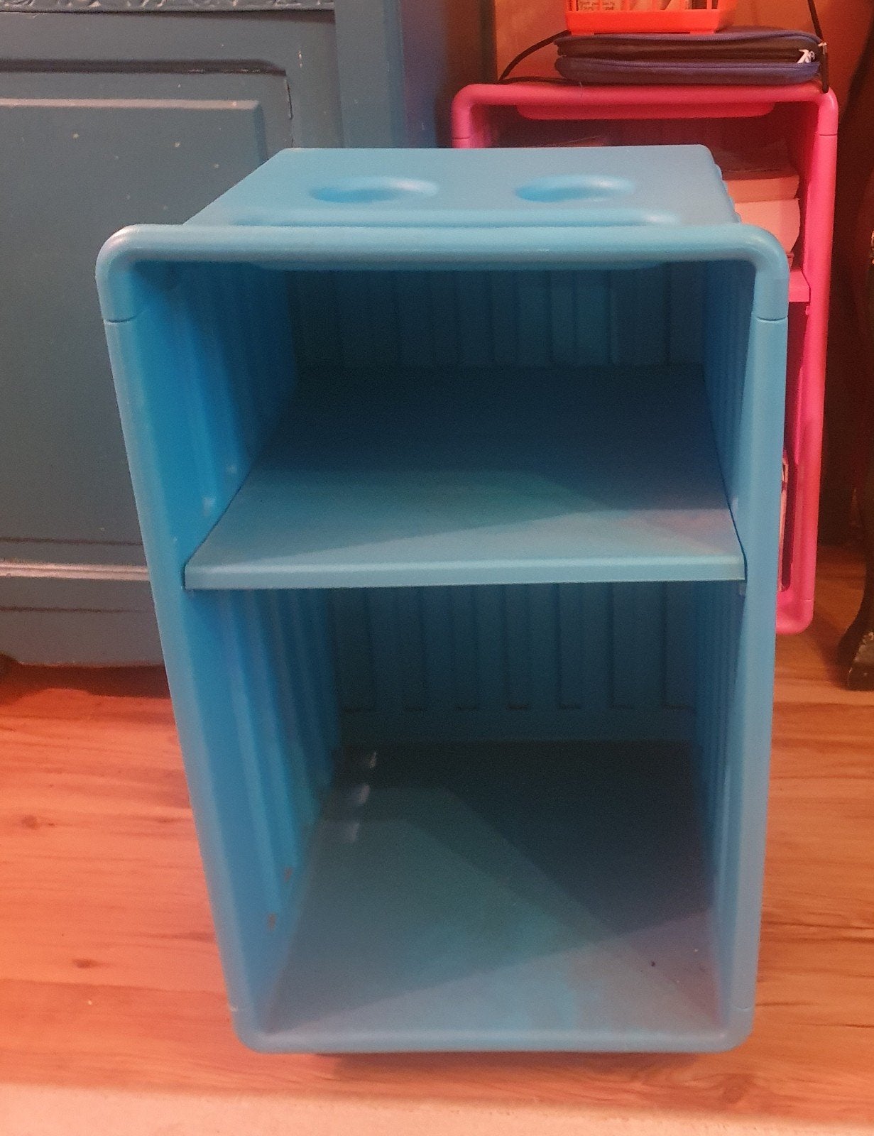 Vintage IKEA Didrik trolley 2x roze en blauw, Ophalen, Zo goed als nieuw