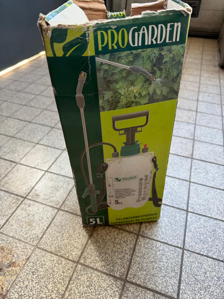 PROGARDEN Drukspuit 5L, Ophalen of Verzenden, Gebruikt, Handsproeier