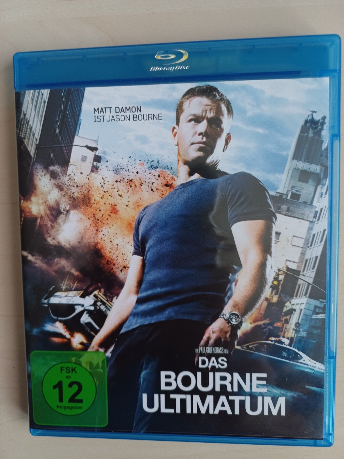 The Bourne Ultimatum Blu-ray - Actiethriller met Matt Damon, Cd's en Dvd's, Blu-ray, Ophalen of Verzenden, Zo goed als nieuw, Actie