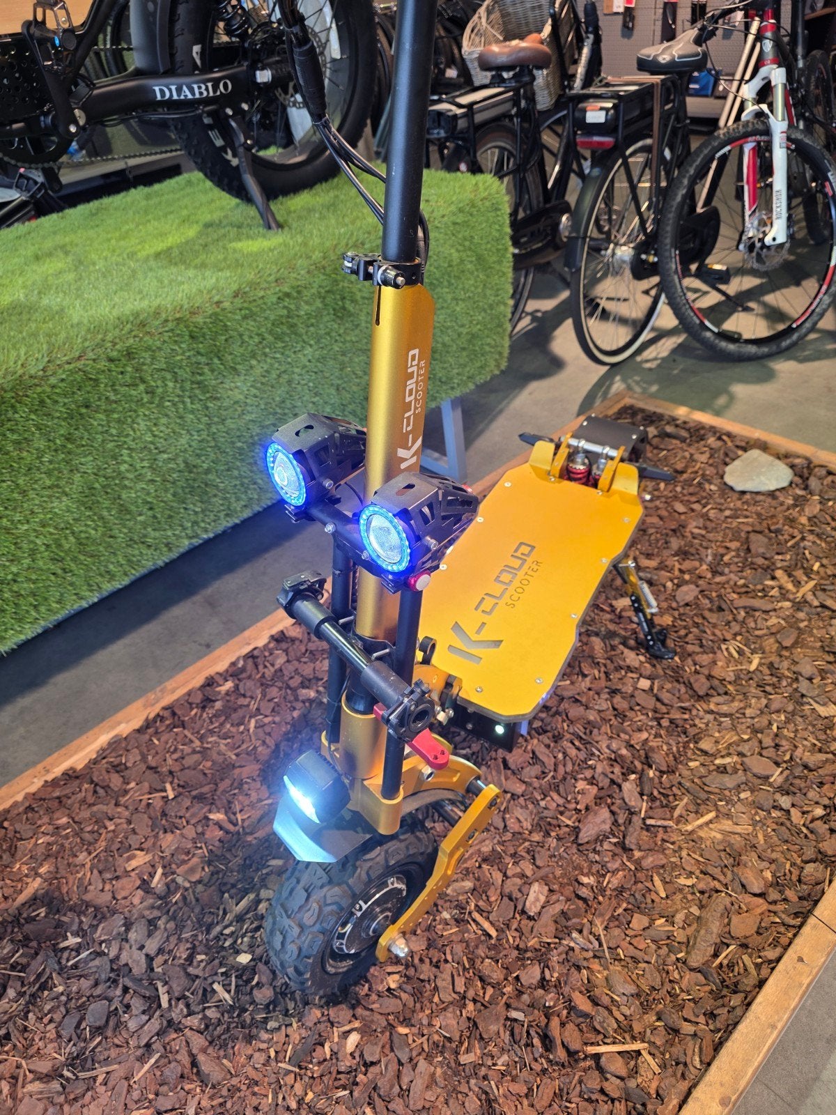 Elektrische step K-Cloud 60V 23Ah - Krachtig en Robuust, Fietsen en Brommers, Ophalen, K-cloud, K-cloud, Elektrische step (E-scooter)