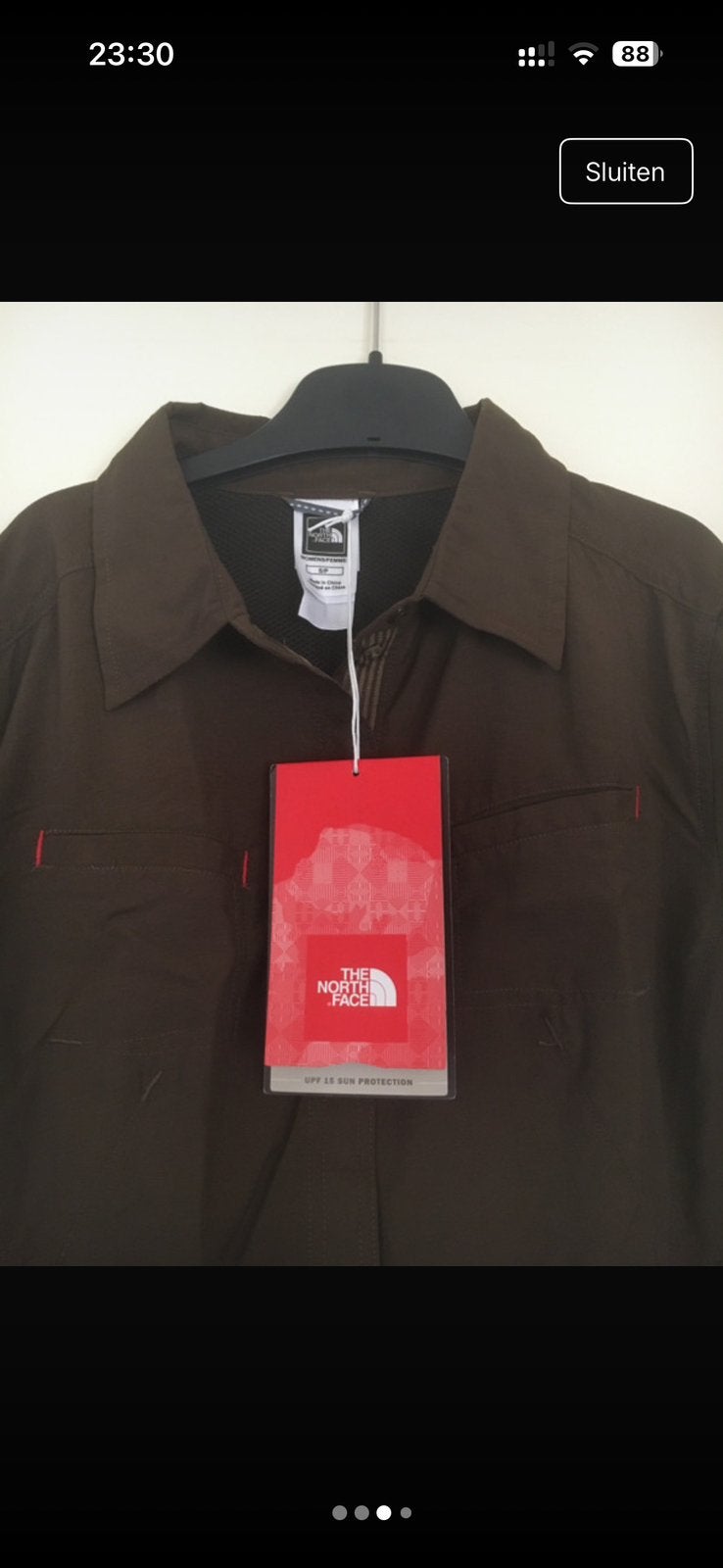 Blouse bruin The North Face, Ophalen of Verzenden, Nieuw, Kleding