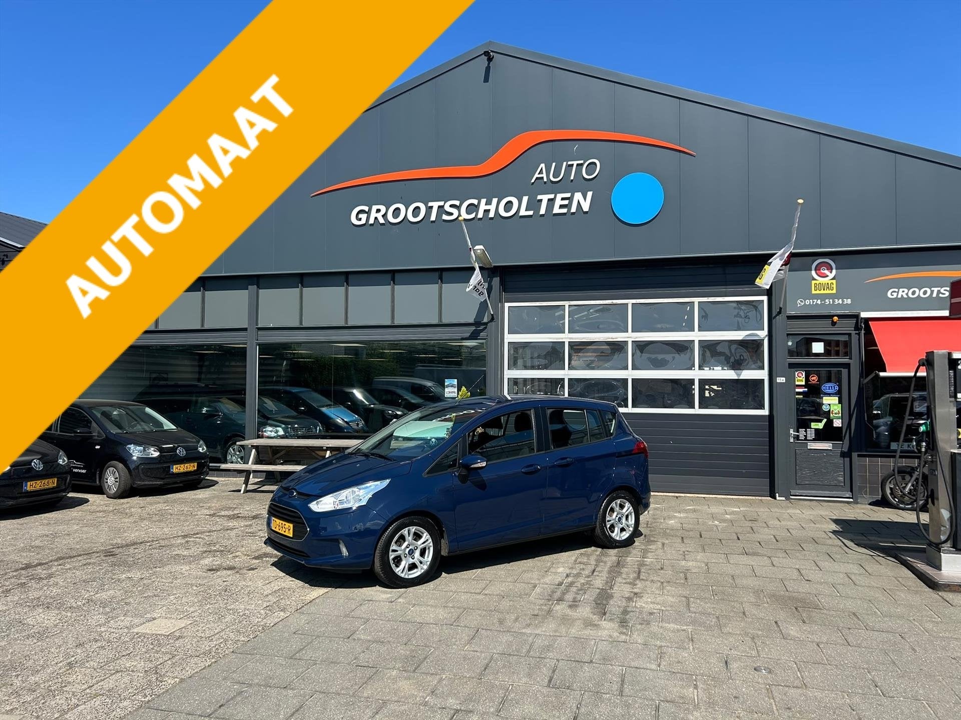 FORD B-Max 1.6 Ti-VCT 105PK Powershift Titanium, Auto's, Automaat, 1596 cc, Stof, Gebruikt