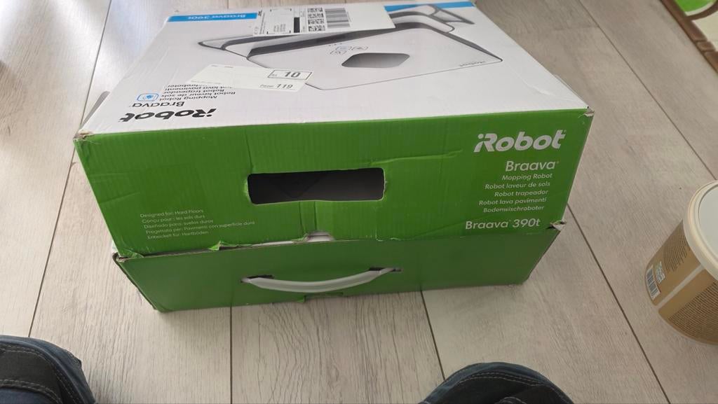 iRobot Braava 390T Dweilrobot - Nieuw in doos, Witgoed en Apparatuur, Stofzuigers, Ophalen of Verzenden