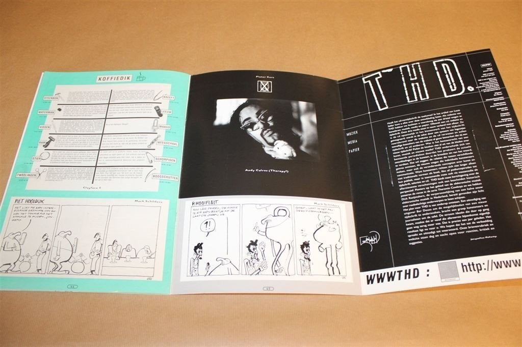 THD 01 — CD-ROM Tijdschrift — Media & Tech Cultuur 1997, Ophalen of Verzenden, Zo goed als nieuw, Artiest