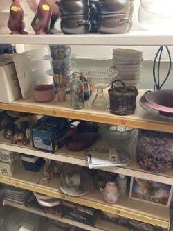 lot brocante nieuw (glazen, borden,....), Ophalen