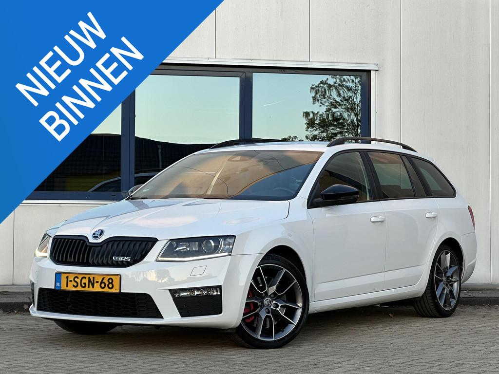 Skoda Octavia Combi 2.0 TSI RS 220PK l Canton Audio l Drivin, Auto's, Skoda, Bedrijf, Te koop, Octavia, ABS, Airbags, Airconditioning