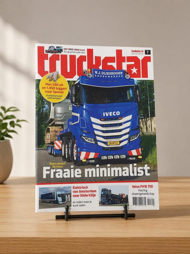 Truckstar Boekje - Fraaie minimalist, Boeken, Ophalen of Verzenden, Gelezen, Overige typen