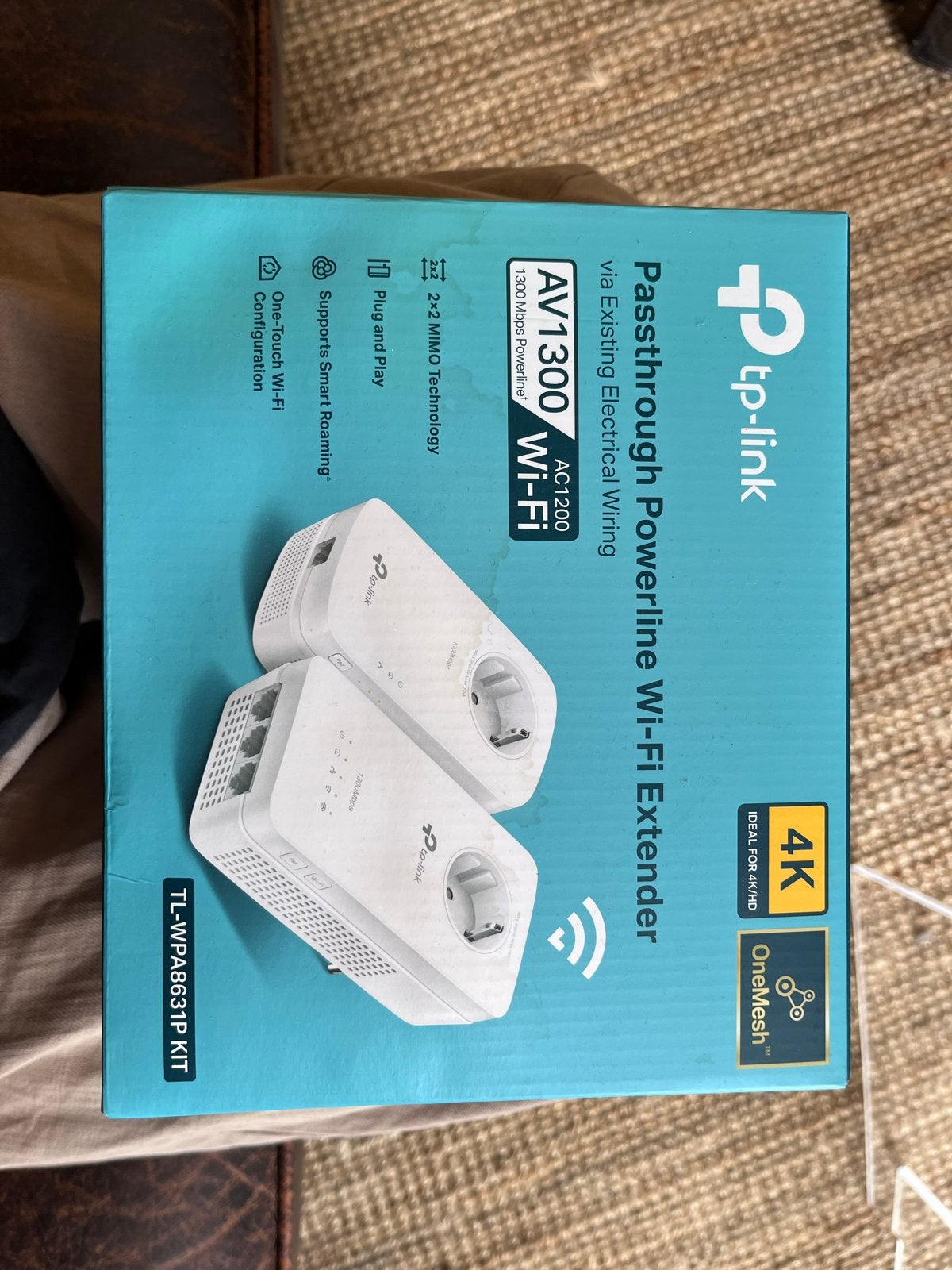 TP-Link TL-WPA8631P KIT Powerline Wi-Fi Extender AV1300, Ophalen of Verzenden, Zo goed als nieuw, Router