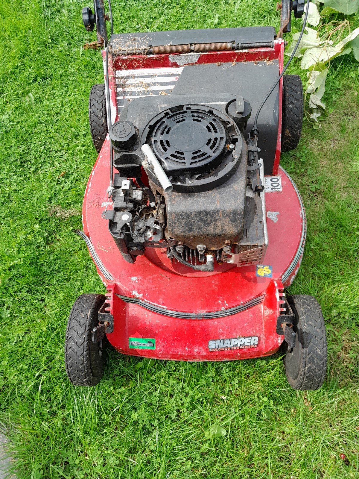 Snapper Benzine Grasmaaier - Mulchfunctie, Ophalen, Cirkelmaaier, Gebruikt, Mulchfunctie