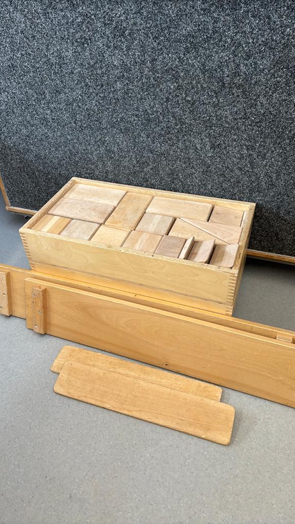 Haagse blokkenset met extra planken, Ophalen, Gebruikt