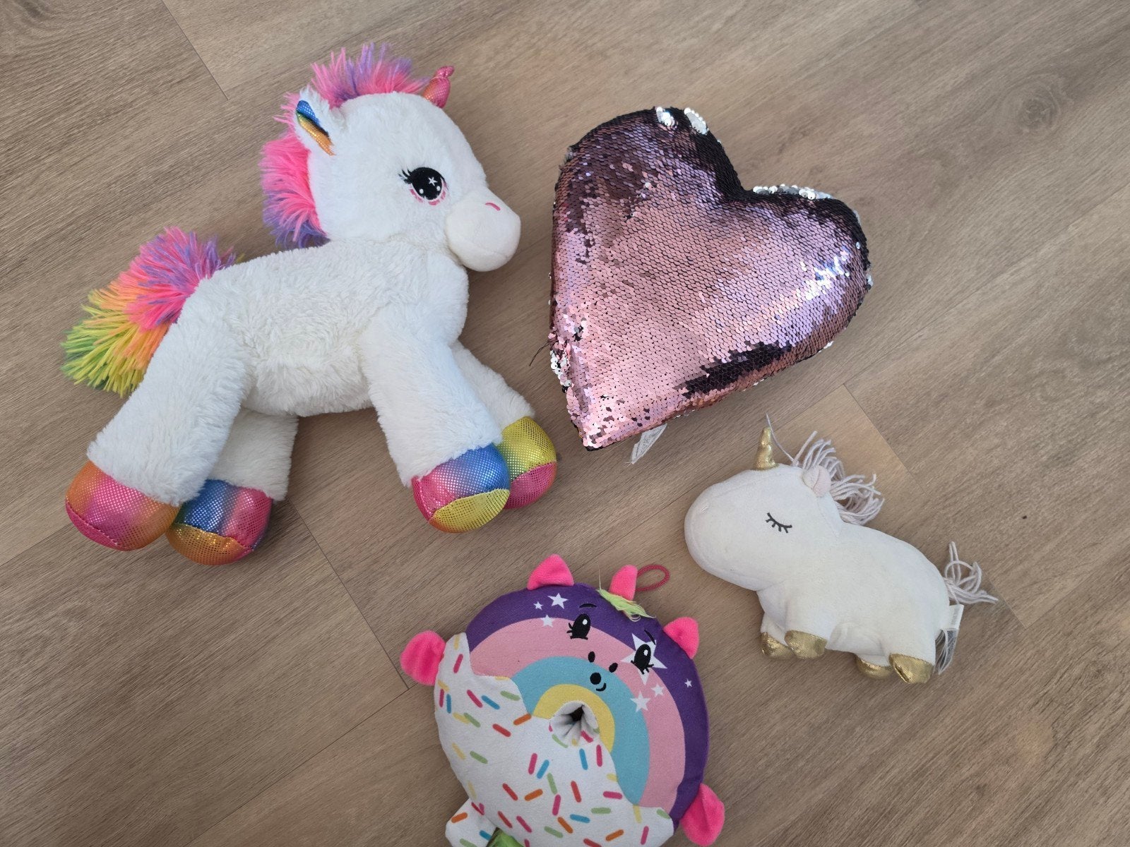 set met knuffels, Ophalen of Verzenden, Zo goed als nieuw, Overige typen