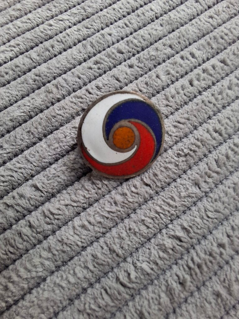 Nederlandse luchtmacht rozet speld roundel, Verzenden, Luchtmacht, Nederland, Embleem of Badge