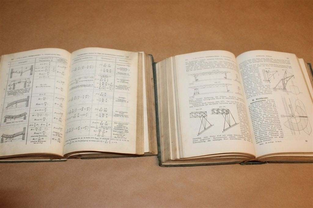 Hütte 1915 — Des Ingenieurs Taschenbuch — 2 Delen, Boeken, Ophalen of Verzenden, Gelezen, Bouwkunde