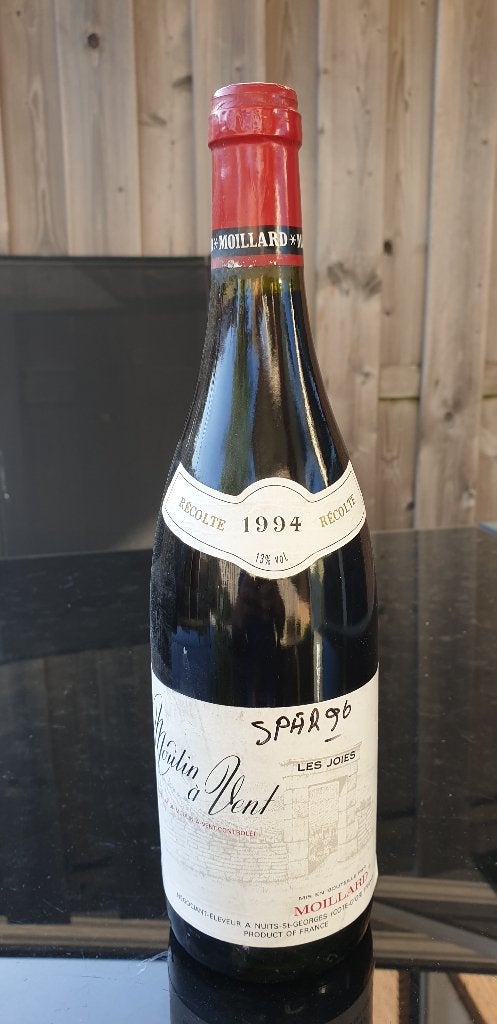 Moulin a Vent Les Joies 1994, Verzamelen, Wijnen, Nieuw, Rode wijn, Frankrijk, Vol, Ophalen of Verzenden