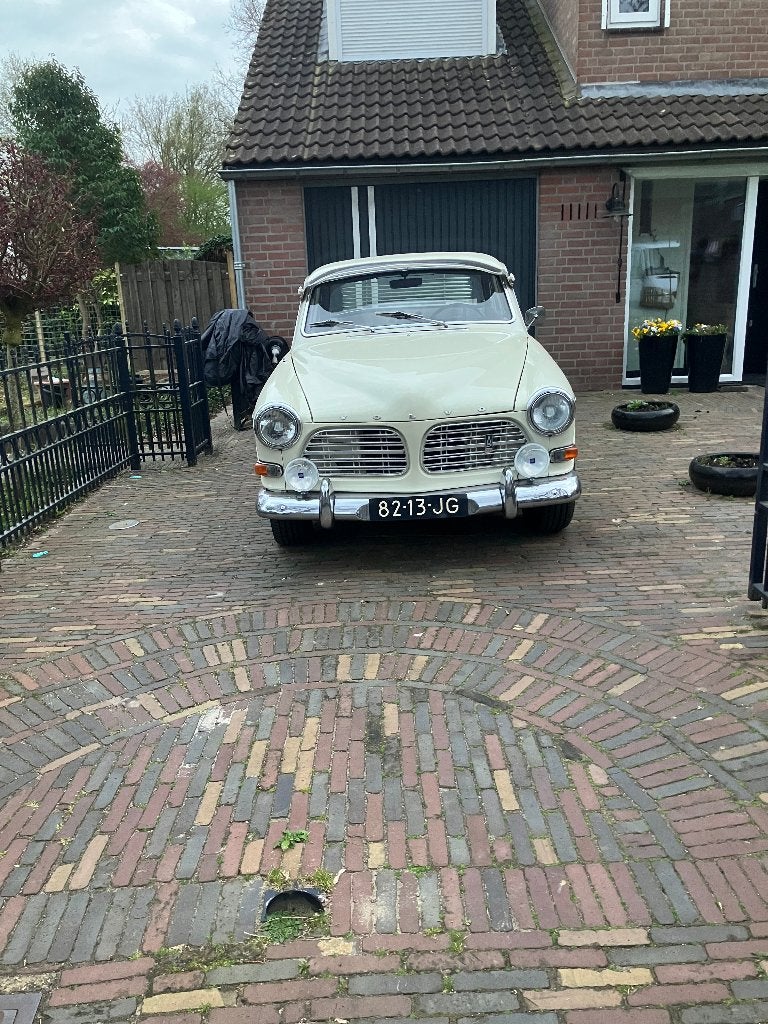 Volvo Amazon met B 20 motor, Auto's, Sound system, Achterwielaandrijving, Wit, Handgeschakeld
