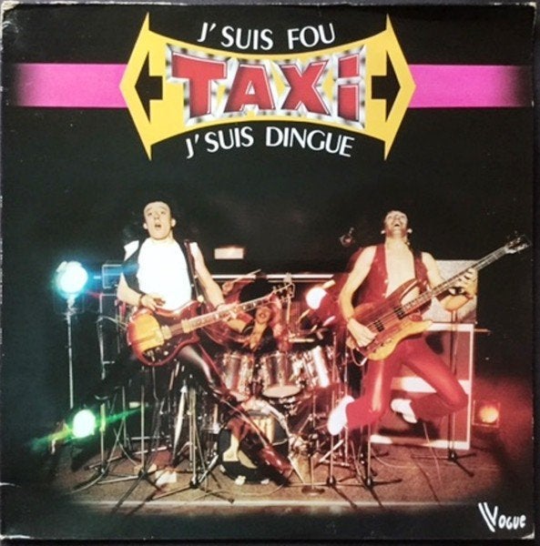 Taxi – J'suis Fou, J'suis Dingue 1980 punk / Hard Rock, Cd's en Dvd's, Vinyl | Rock, LP, Gebruikt, Ophalen of Verzenden, Punk Rock