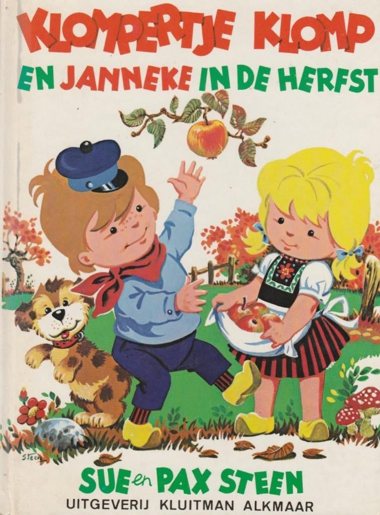 Klompertje Klomp en Janneke in de herfst, Ophalen of Verzenden, Zo goed als nieuw, Sue en Pax Steen, Fictie algemeen