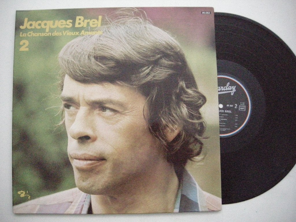 Jacques Brel 2 - LP vinyl zgan, Ophalen, Zo goed als nieuw, 12 inch, LP