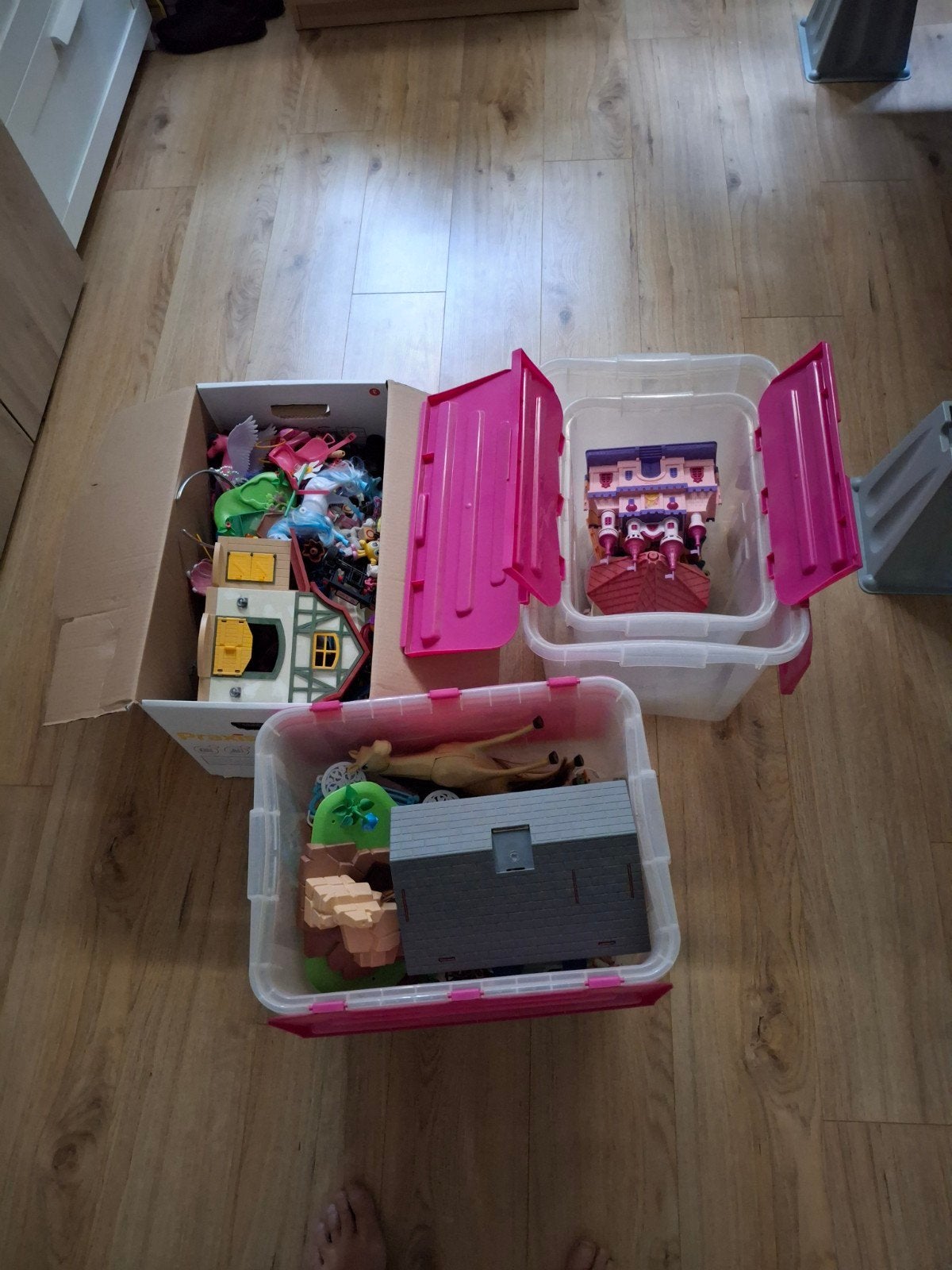 Te koop playmobiel ,ranch, kasteel enz, Ophalen of Verzenden, Gebruikt, Meisje