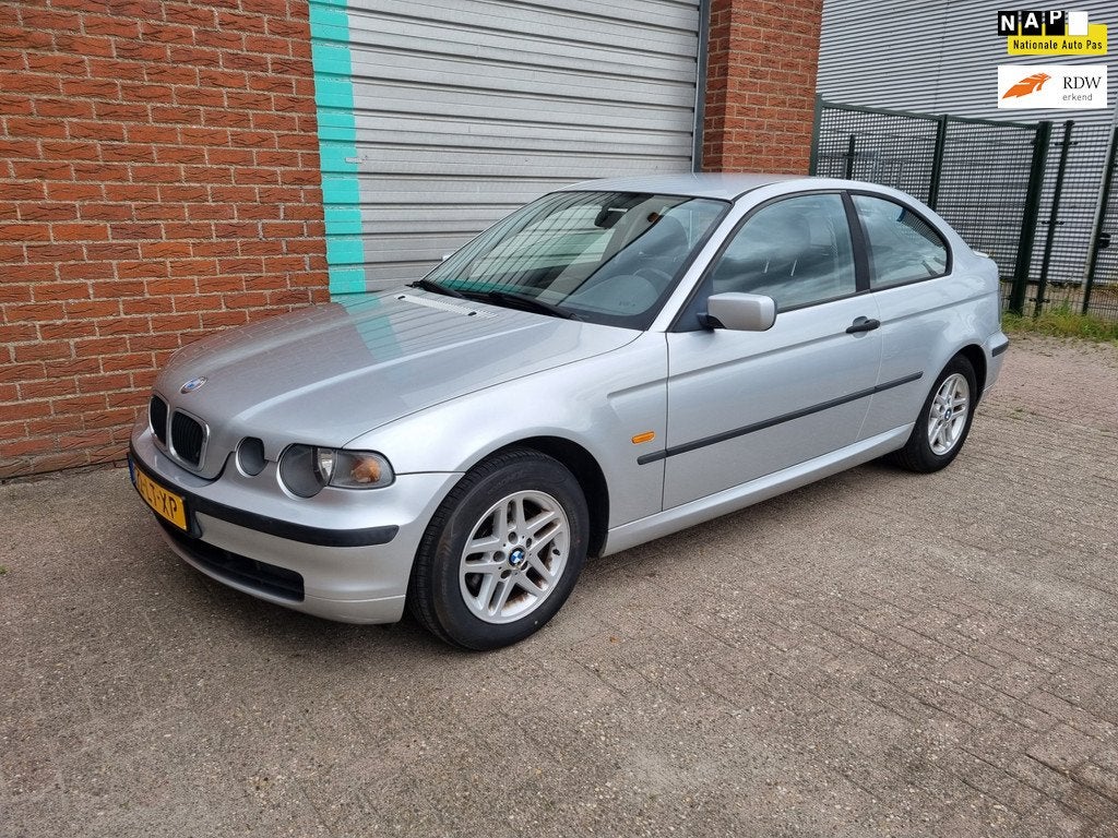 BMW 3-serie Compact 316ti 3-deurs Airco Bj.:2003 NAP!, 4 cilinders, Bedrijf, Handgeschakeld, Electronic Stability Program (ESP)