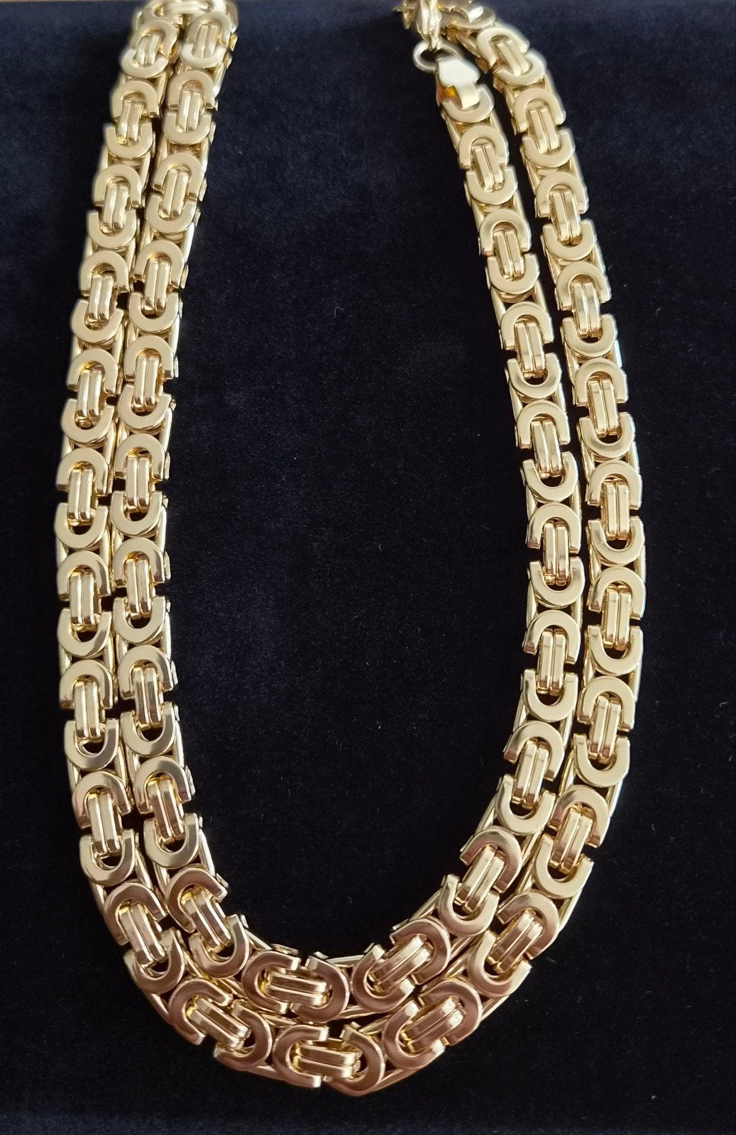 Stoere Koningsketting - 60cm, 6mm, Sieraden, Tassen en Uiterlijk, Ophalen of Verzenden, Nieuw, Goud