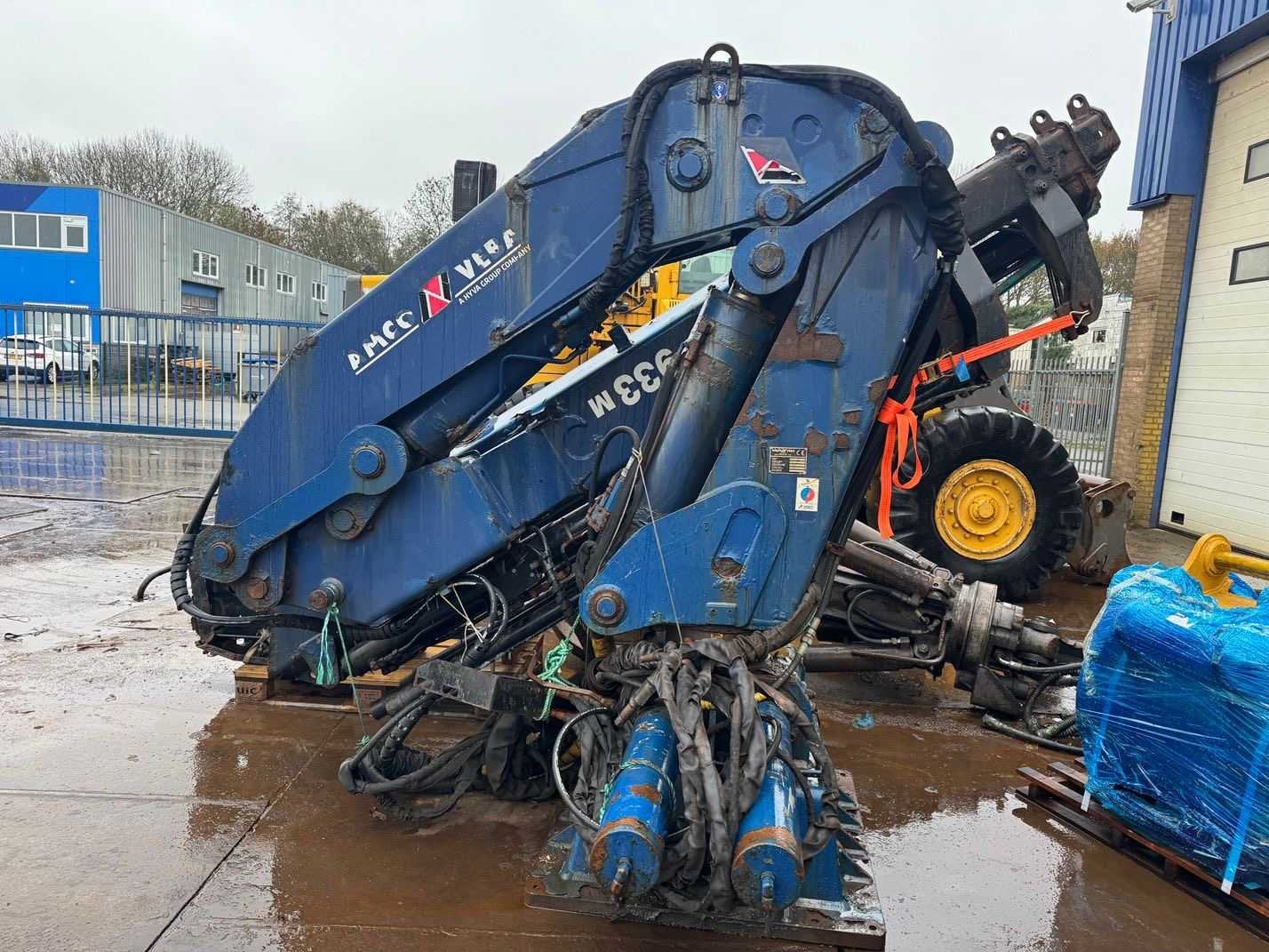 2014 Amco Veba V933M8S hydraulische autolaadkraan, Gebruikt