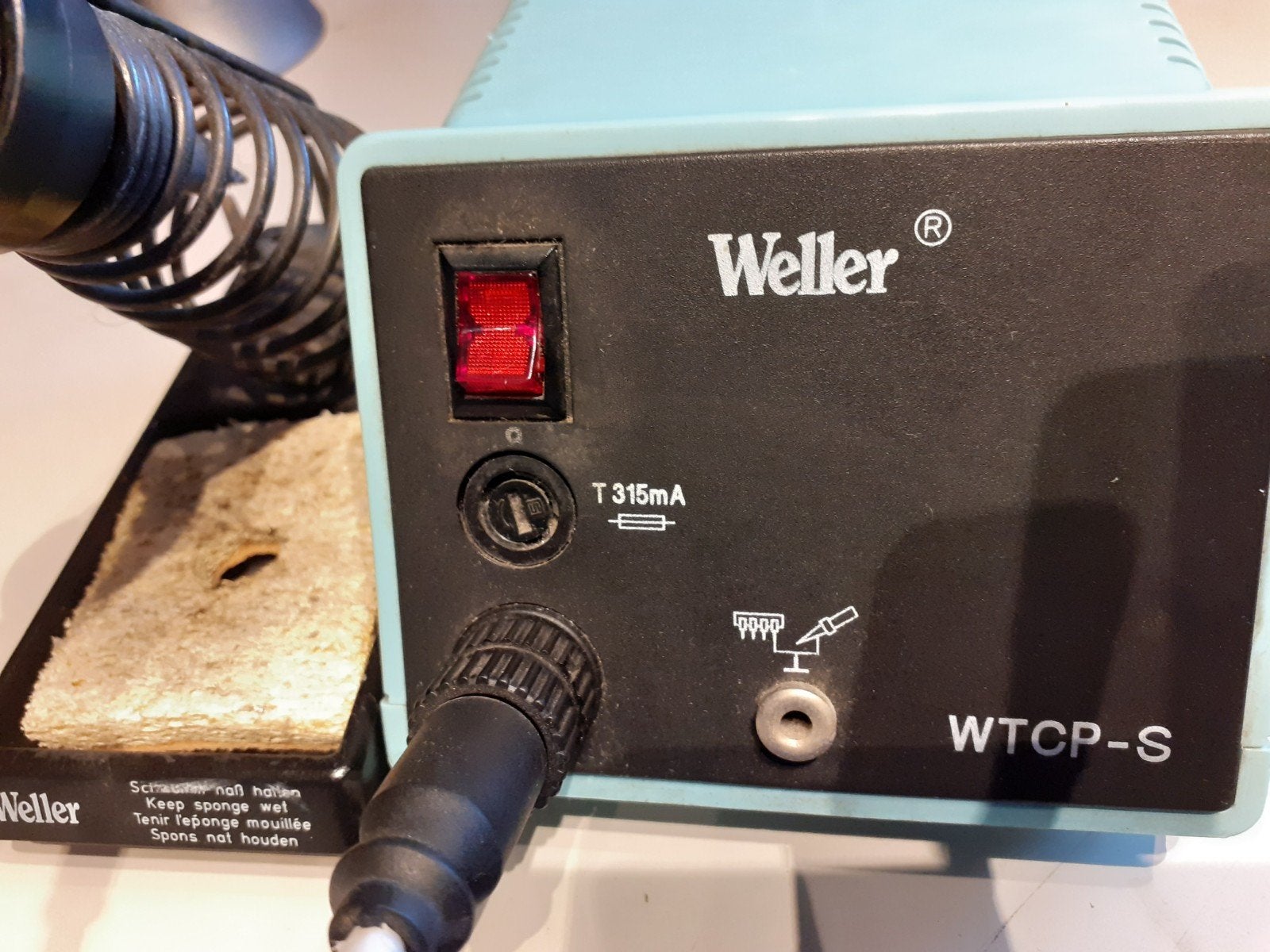 Weller WTCP-S soldeerstation met soldeerbout, Ophalen of Verzenden, Gebruikt, Overige typen, Overige merken