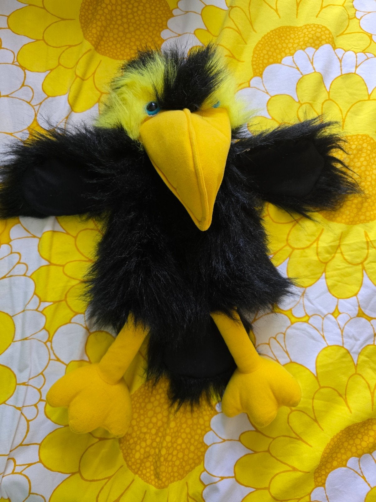 Grote handpop kraai - The Puppet Company, Ophalen of Verzenden, Zo goed als nieuw, Overige typen