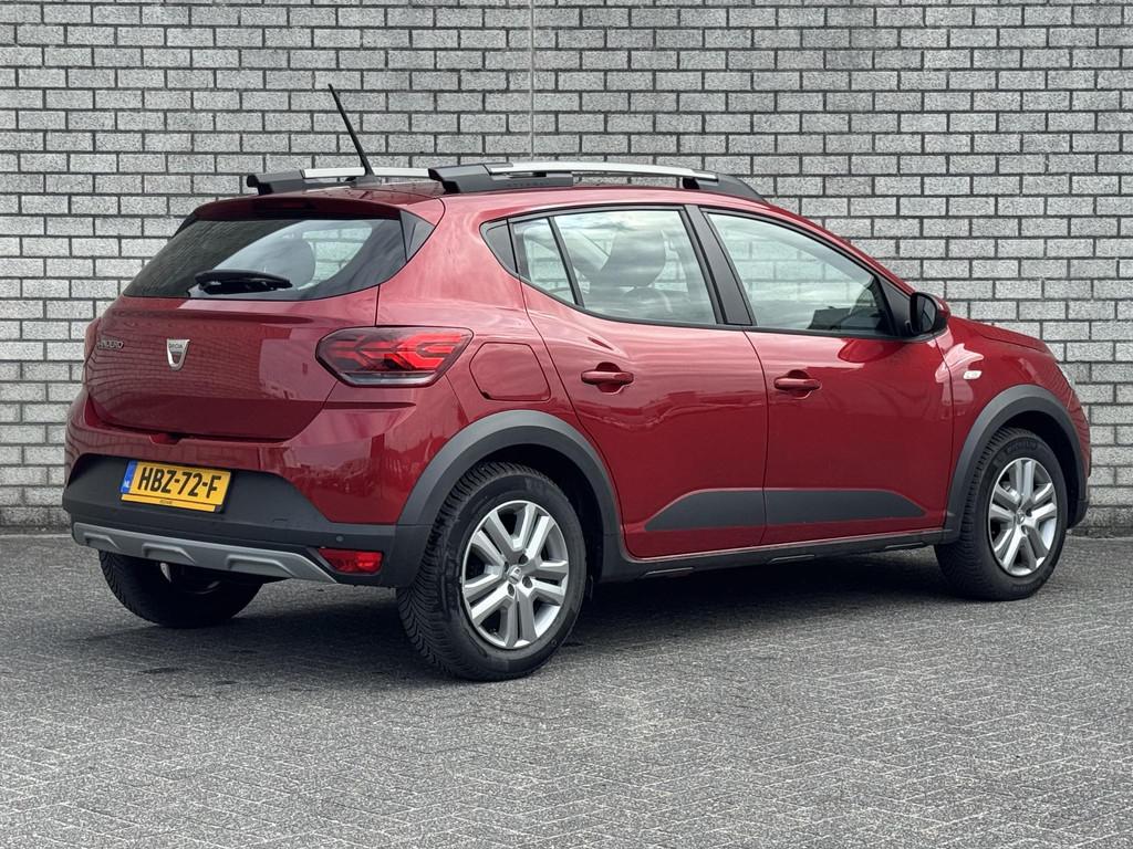 Dacia Sandero Stepway 1.0 TCe 90 Comfort | Automaat | All-Se, Auto's, Lichtsensor, Stof, Met garantie (alle), 91 pk
