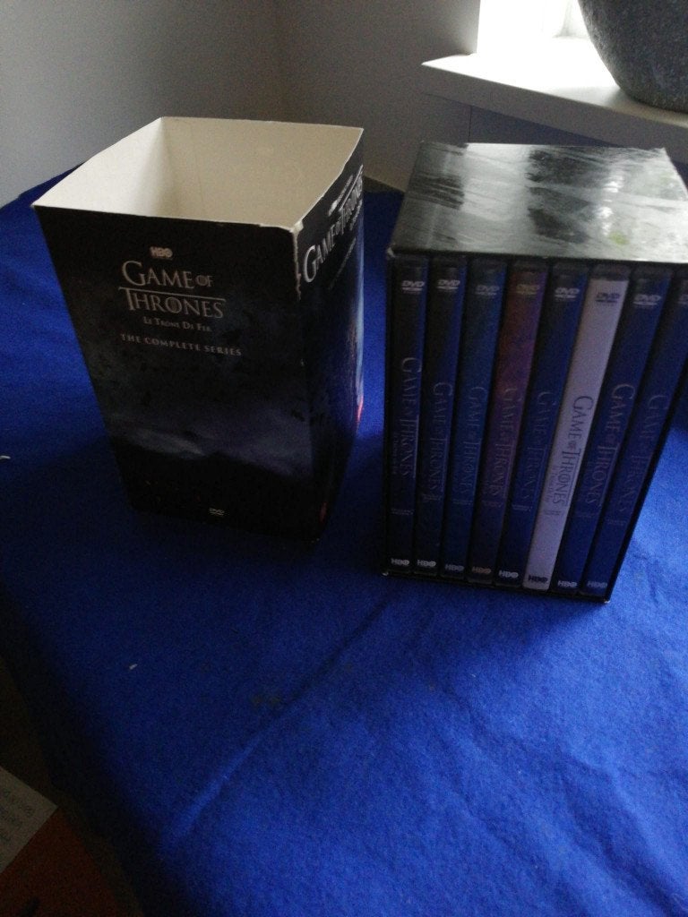 Game of Throwns 38 DVD's NL, Vanaf 16 jaar, Ophalen, Zo goed als nieuw, Science Fiction en Fantasy
