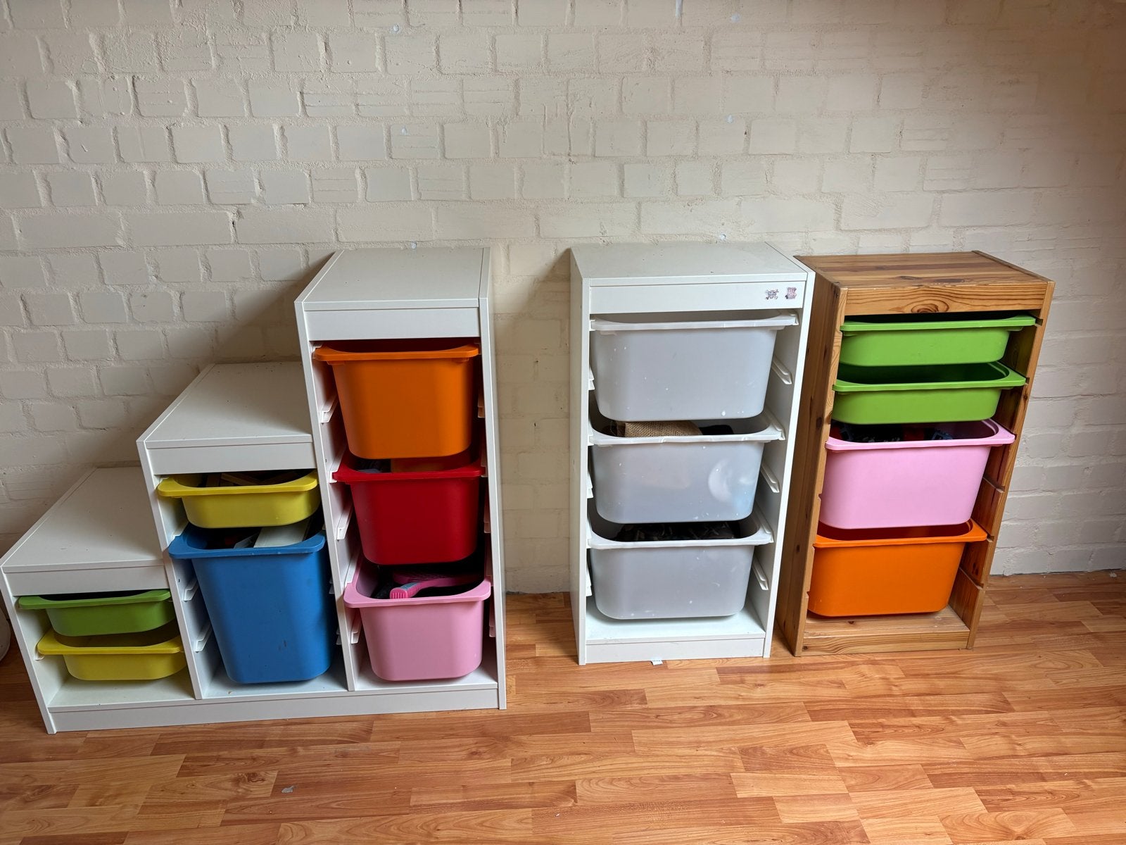 IKEA Trofast opbergmeubels met bakken, Kinderen en Baby's, Kinderkamer | Overige Meubels, Gebruikt, Kast, Ophalen