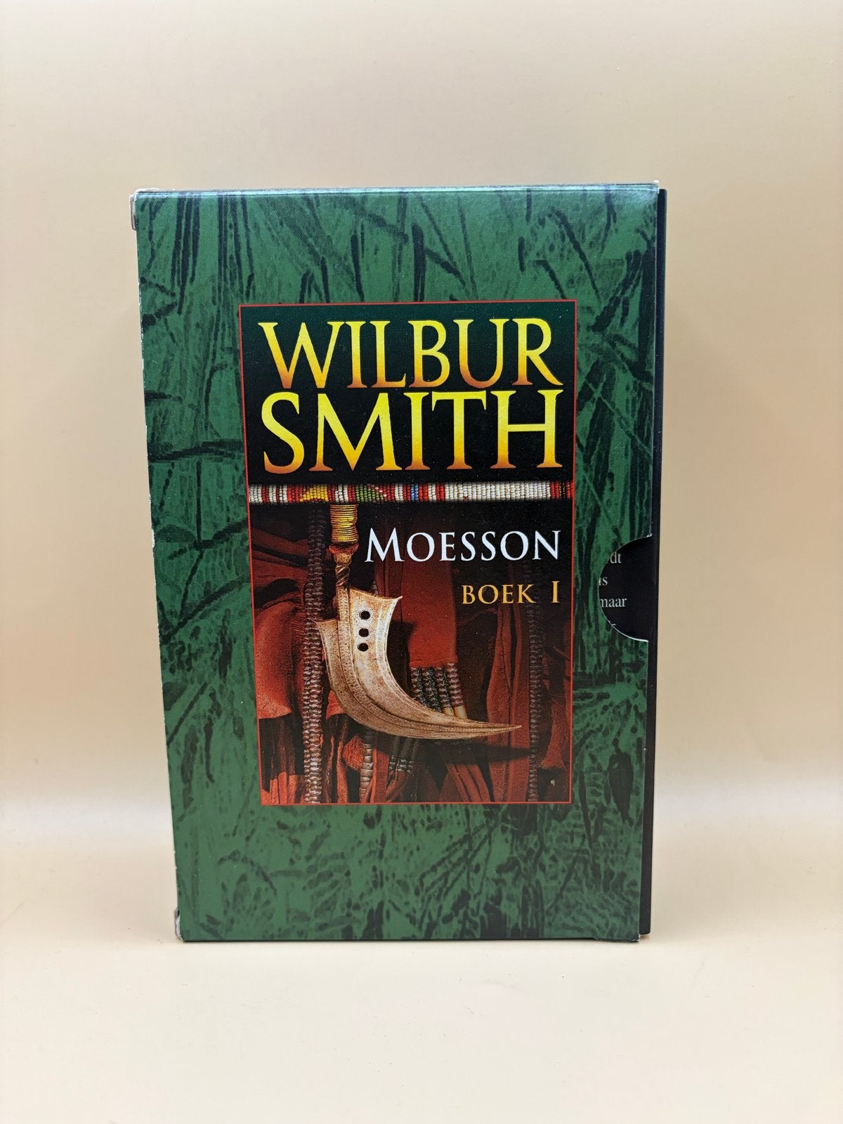 Wilbur Smith - Moesson Boek I & II (Boxset), Boeken, Ophalen of Verzenden, Zo goed als nieuw, Nederland