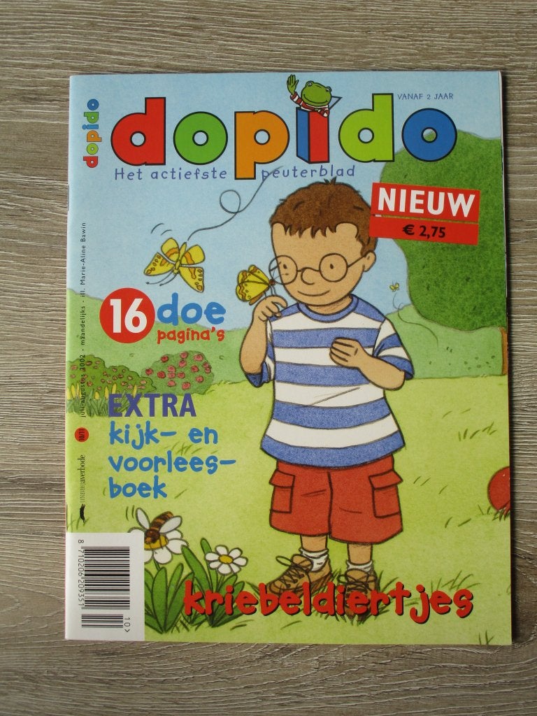 Dopido juli/aug. 2002 kriebeldiertjes, Ophalen of Verzenden, Gelezen, Fictie algemeen